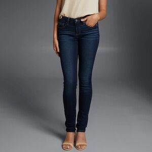 Buckle Black Fit No. 53 Dark Denim Low Rise  Skinny Jeans 26X32